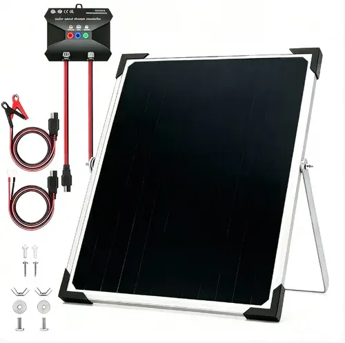 Solar Trickle Charging Controller System